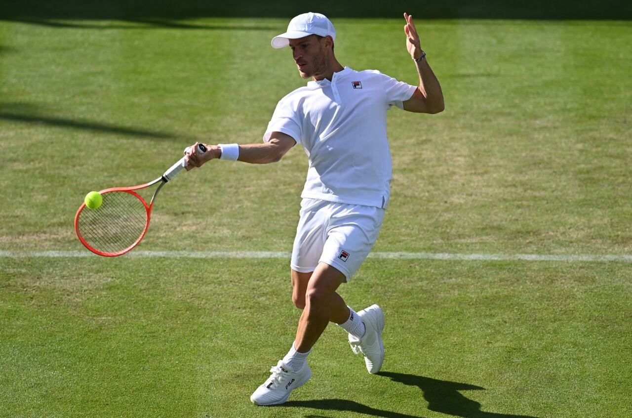Diego Schwartzman avanzó a la segunda ronda de Wimbledon.