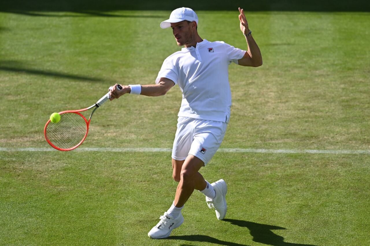 Diego Schwartzman avanzó a la segunda ronda de Wimbledon.
