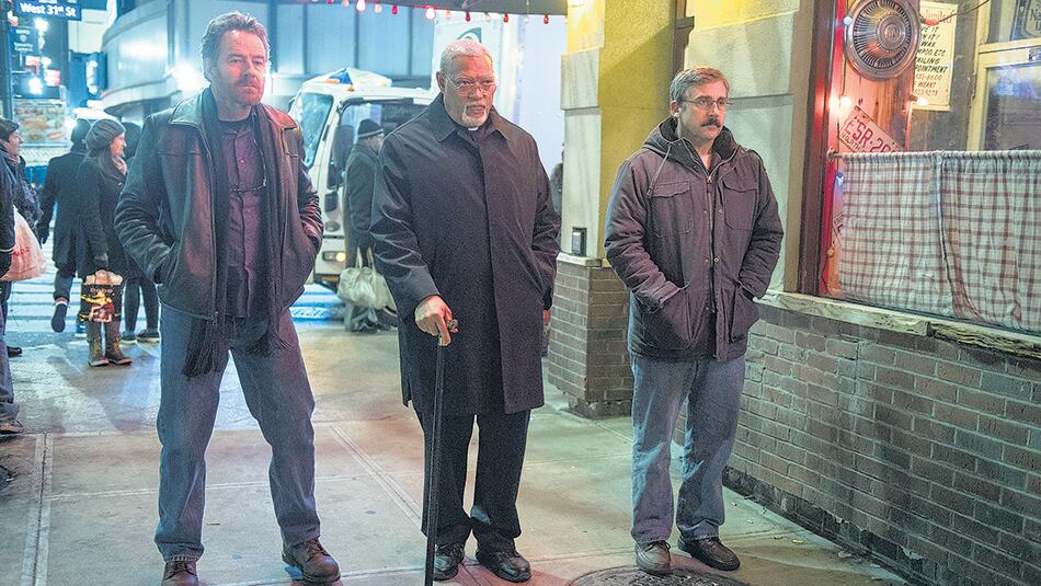 Bryan Cranston, Laurence Fishburne y Steve Carell