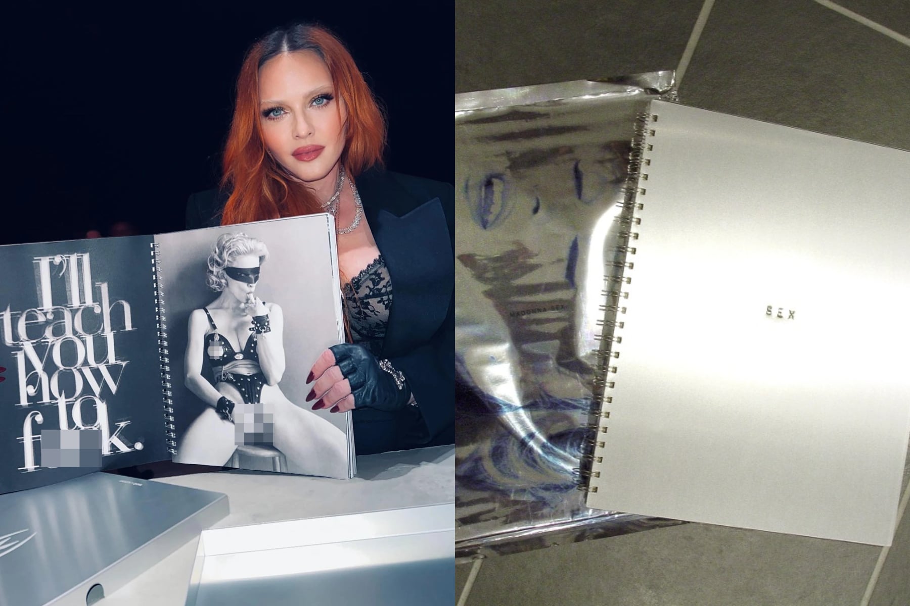 Sex debutó en el puesto 1 de la lista de Best Sellers del diario The New York Times, pero causó conmoción y fue defenestrado por la crítica.