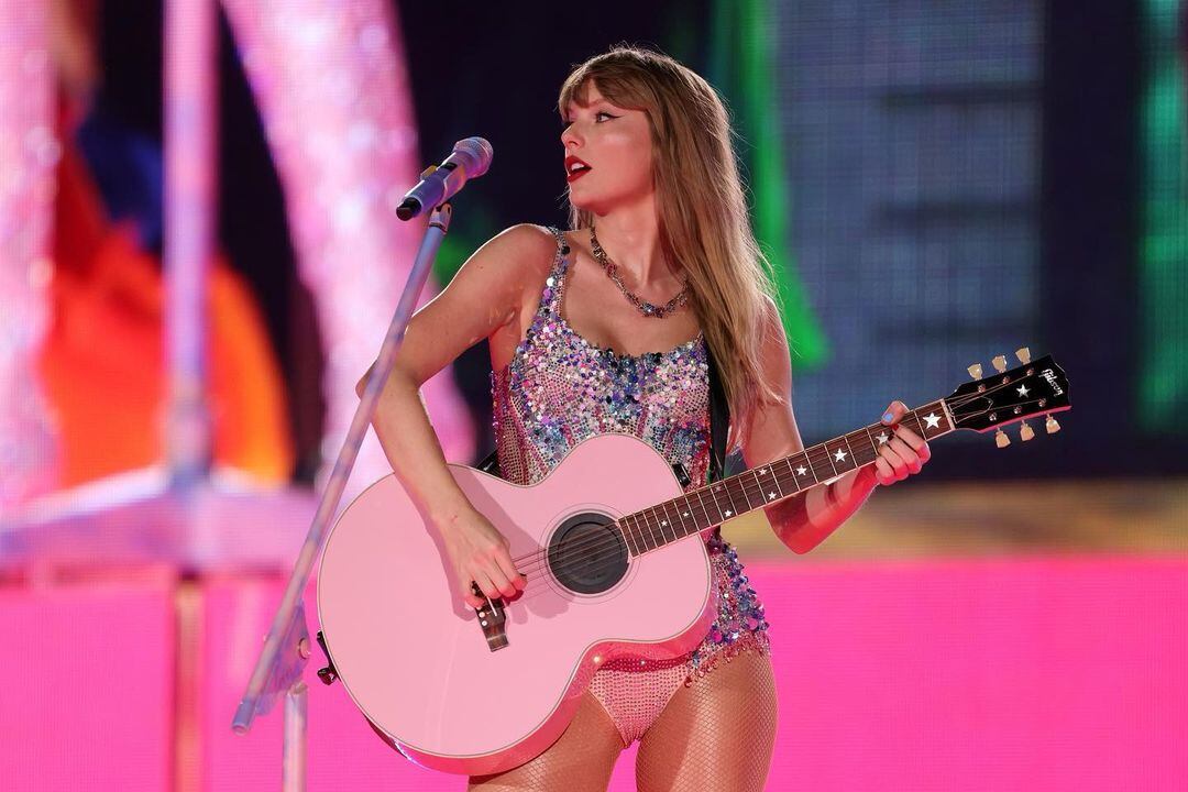 Taylor Switf en una de las presentaciones de The Eras Tour (Foto: Instagram @taylorswift)