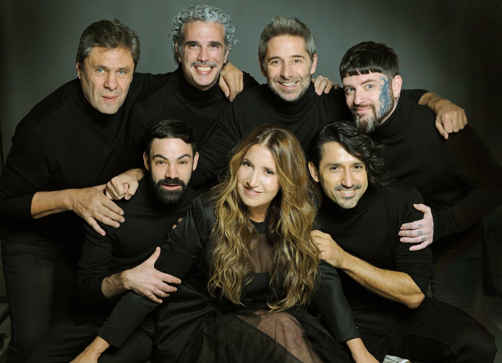 Calabrese y el equipo de directores creativos que se instalará en España. 