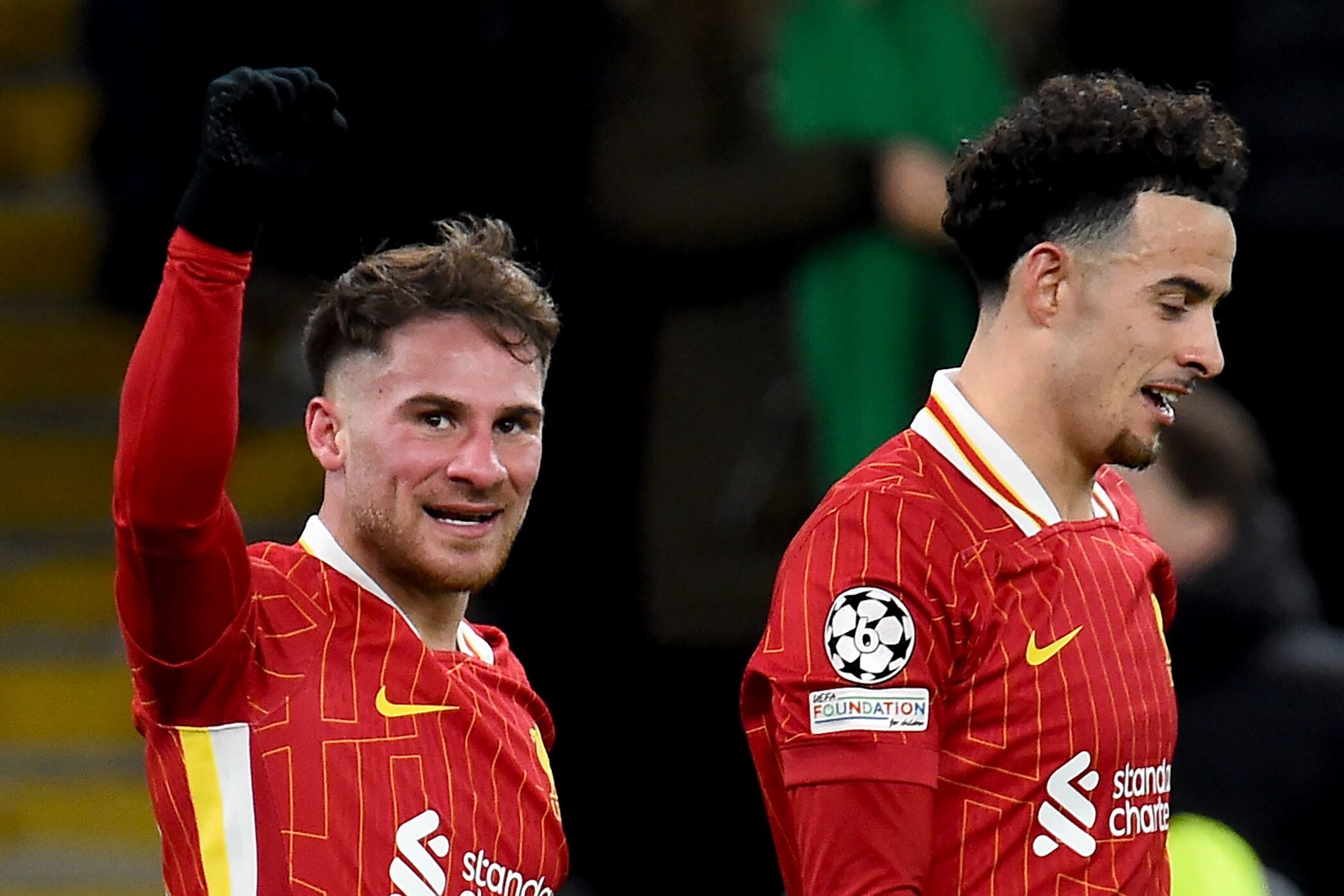 El campeón del mundo Alexis Mac Allister