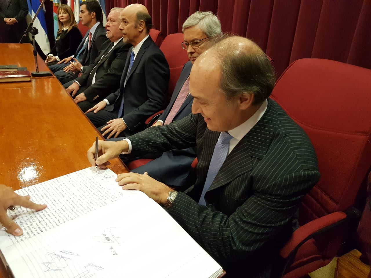 López Viñals, cuando asumió por primera vez como juez de Corte, en 2019