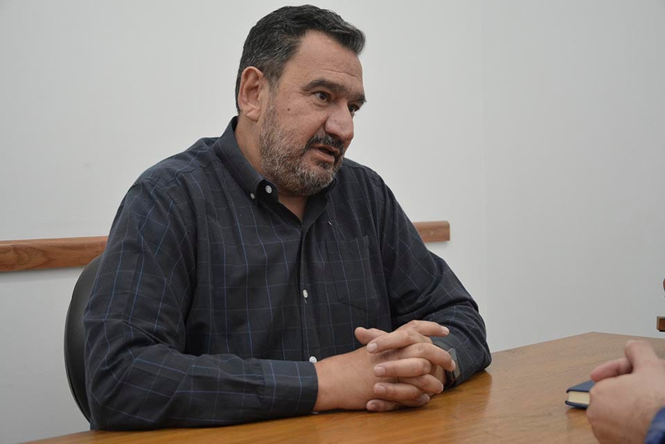 Claudio Leoni, secretario general de la Federación de Trabajadores Municipales.