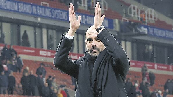 Pep Guardiola. “Nadie se contactó conmigo, ni con mi entorno”.