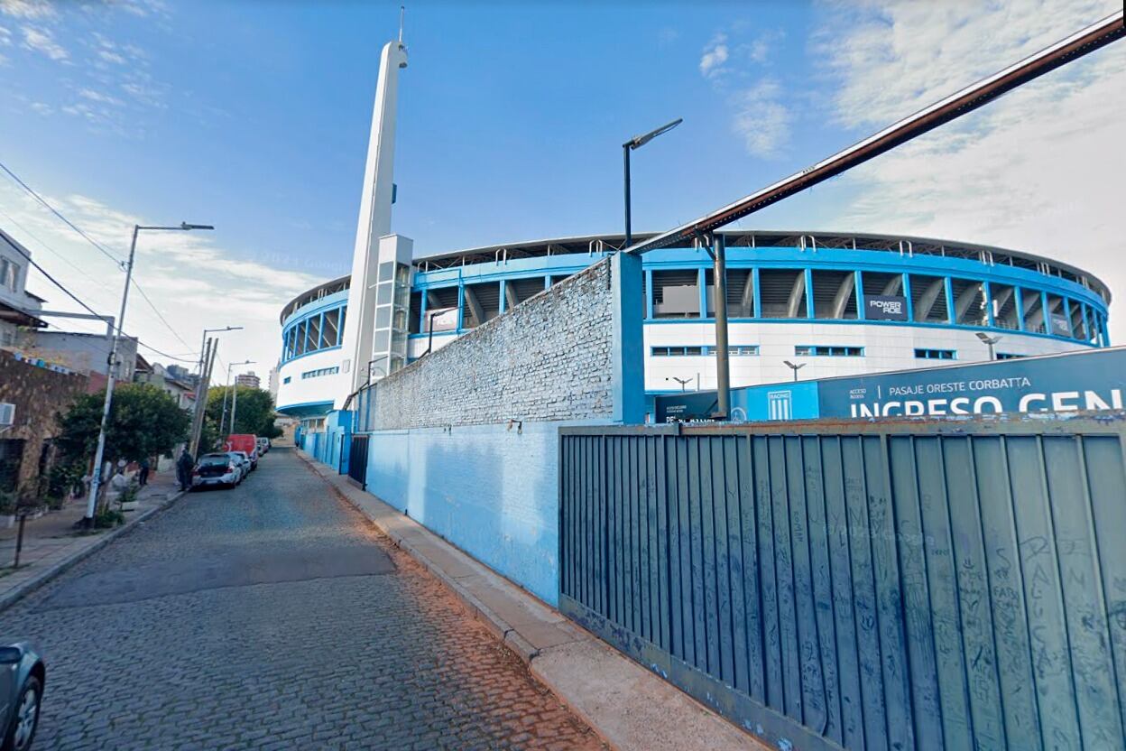 El pasaje Oreste Corbatta, en Avellaneda.