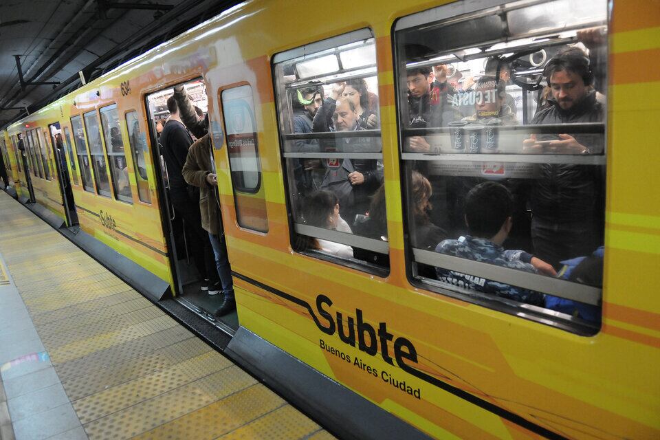 Este jueves el subte estuvo interrumpido de 6 a 9.