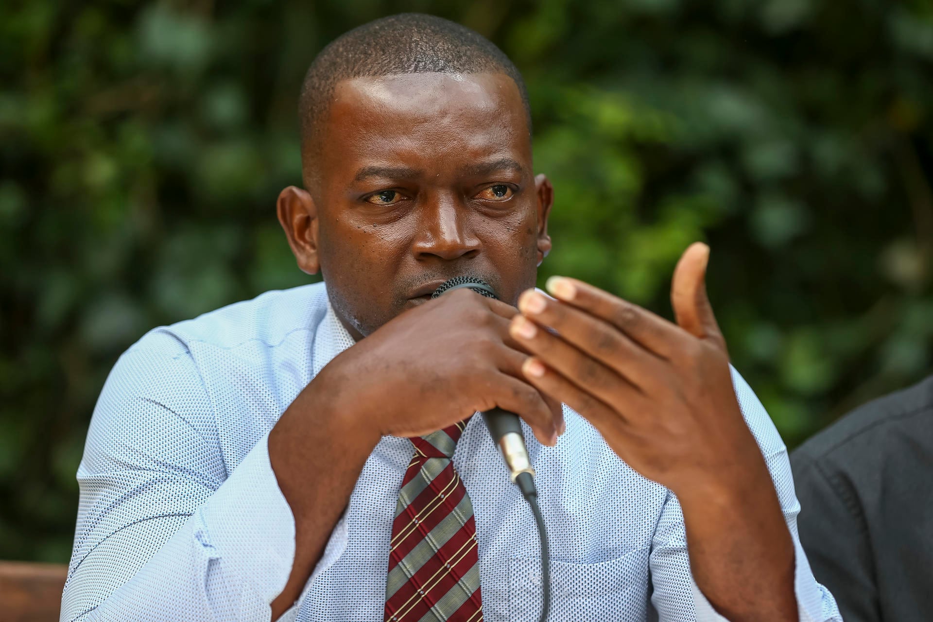 Luis Quintero, presidente de la Comuna Ancestral Barranquilla