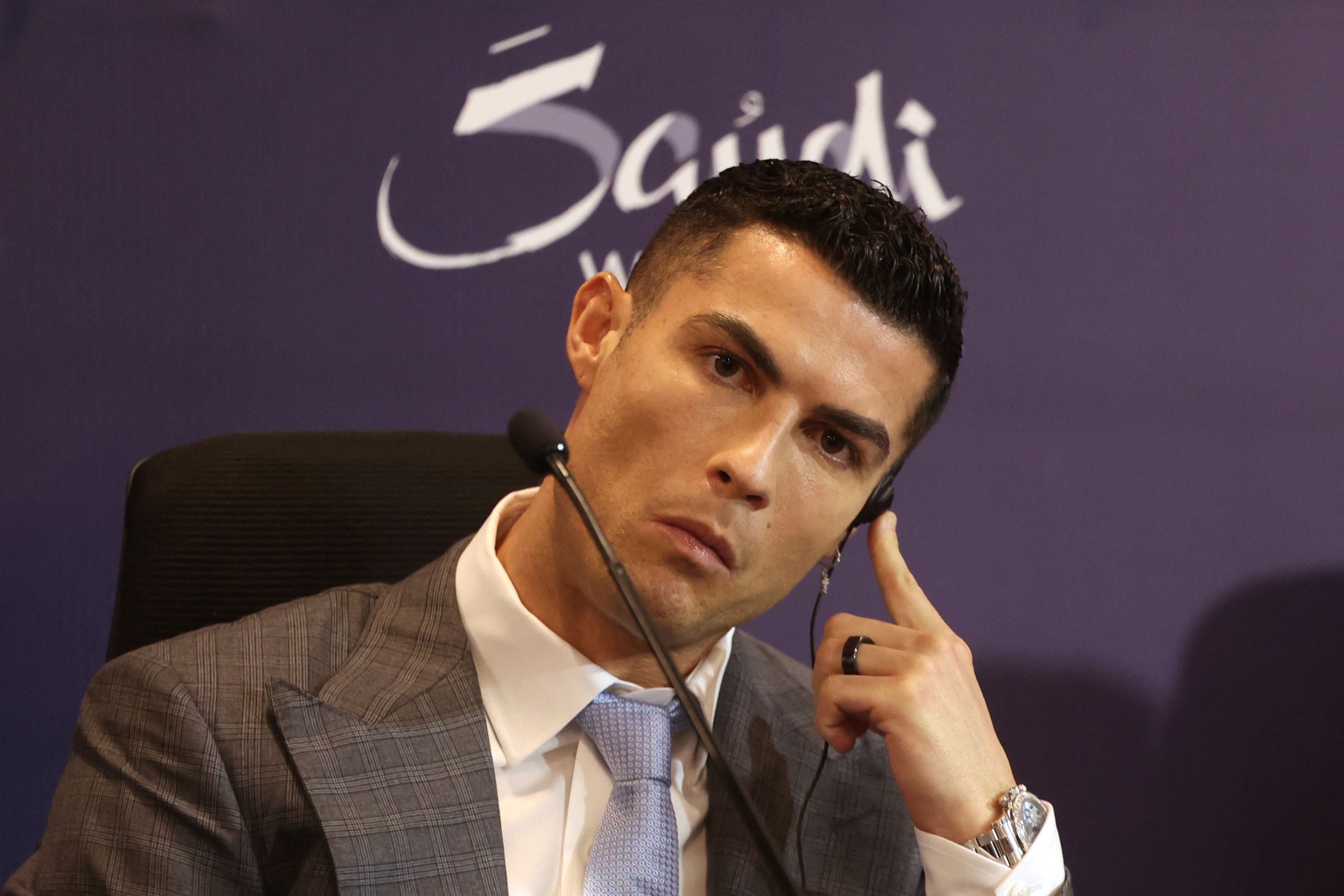 CR7 manifestó que se encontraba "feliz de jugar en Sudáfrica".