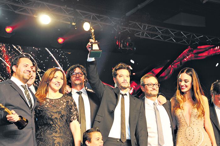 El marginal festejó el Oro.