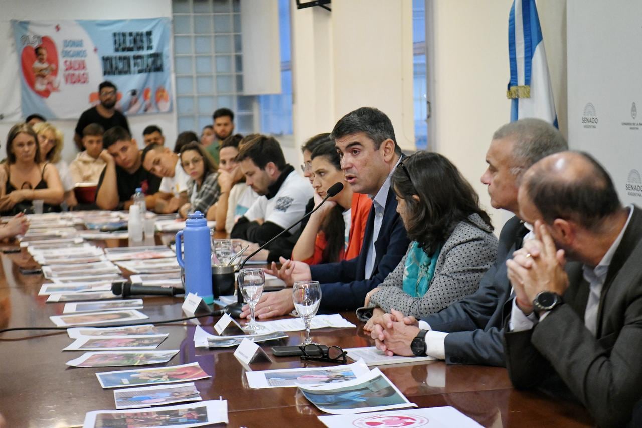 El senador por La Pampa, Daniel Pablo Bensusán, uno de los promotores de la iniciativa.