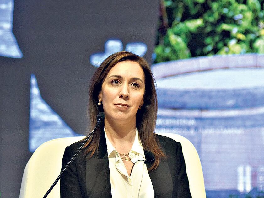 La gobernadora María Eugenia Vidal salió a defender la ayuda que recibirá.