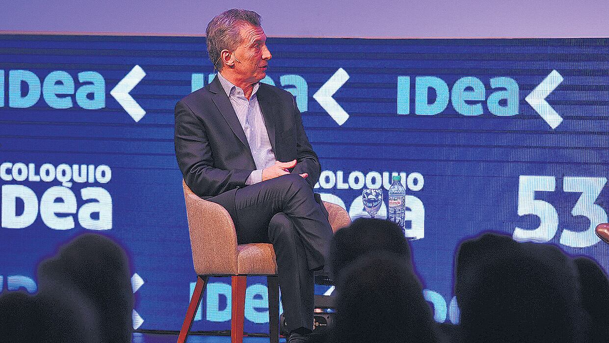 “El general Perón decía que la estrella polar de un país es la productividad”, sostuvo Macri en IDEA.