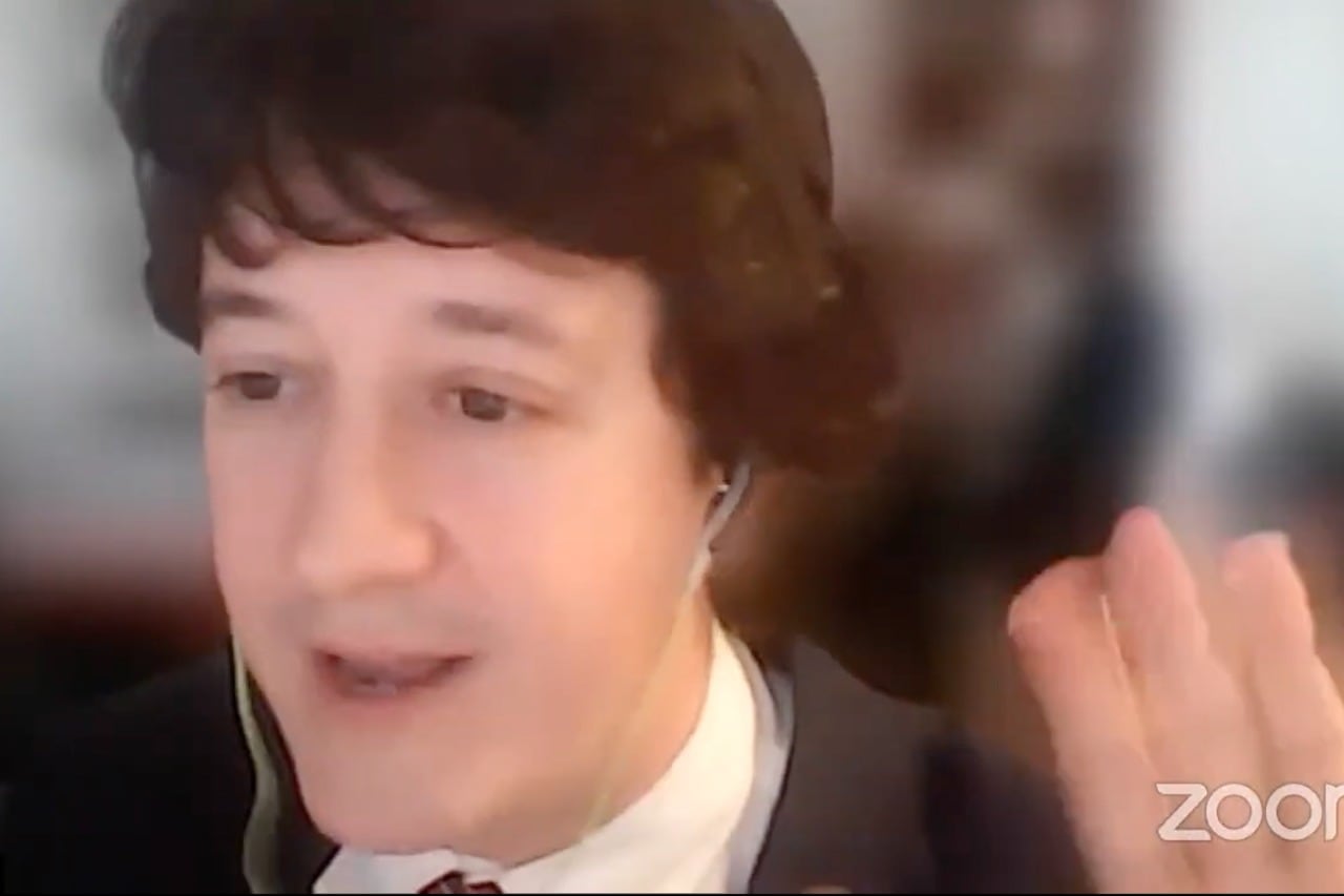 Juan Villanueva, el defensor de Lázaro Baez, en el último día de alegato.