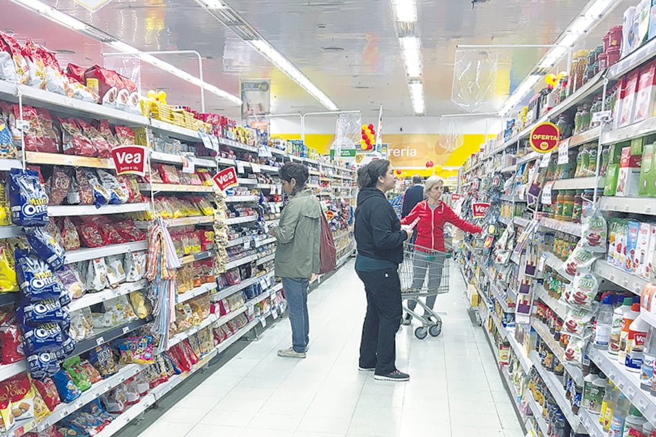 El rubro “alimentos y bebidas” trepó 5,2 por ciento en marzo.