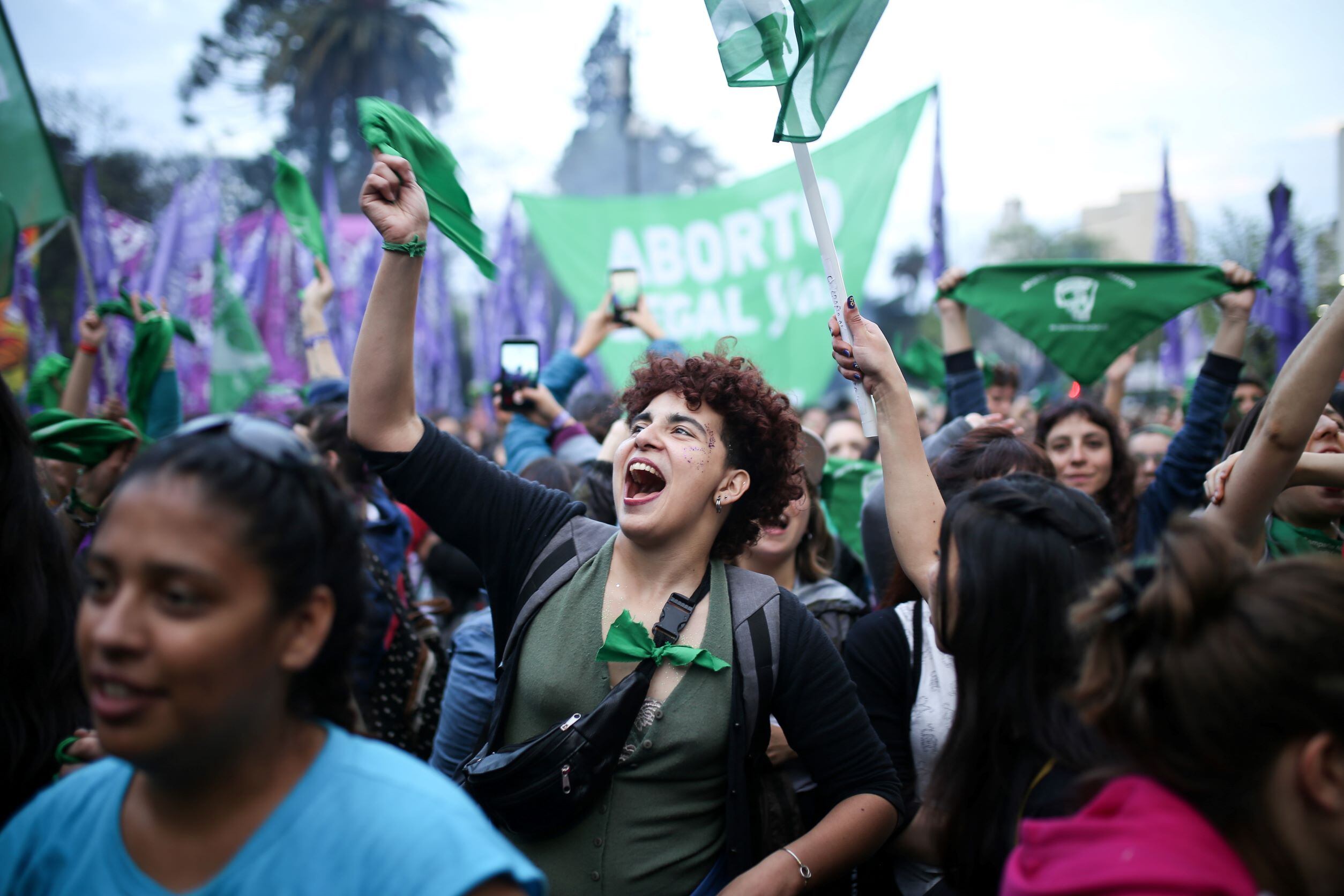 Una instantánea del último Encuentro en La Plata, en 2019. San Luis se prepara para recibir en octubre la marea feminista.