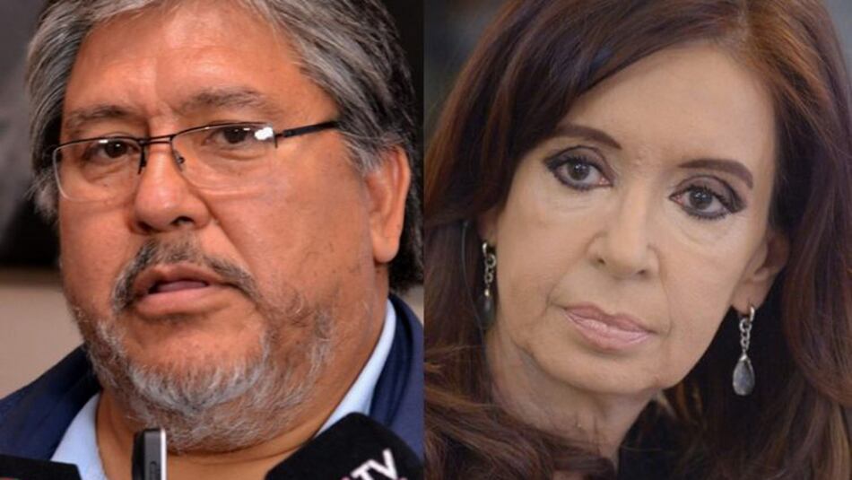 Fernando “Chino” Navarro fue uno de los miembros del Movimiento Evita que se reunió con Cristina Kirchner.