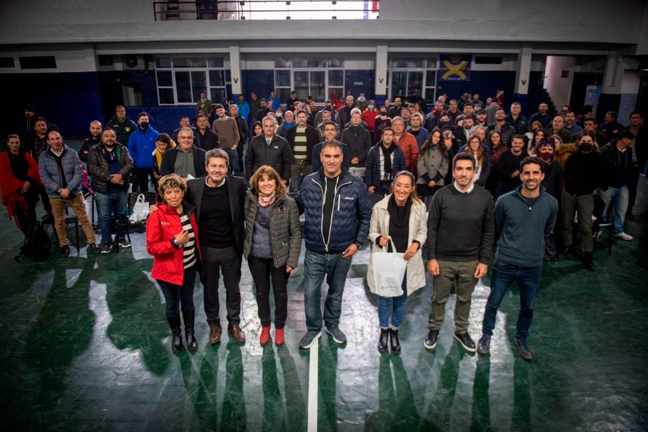 El acto se realizó en el Club Social y Deportivo Agronomía Central