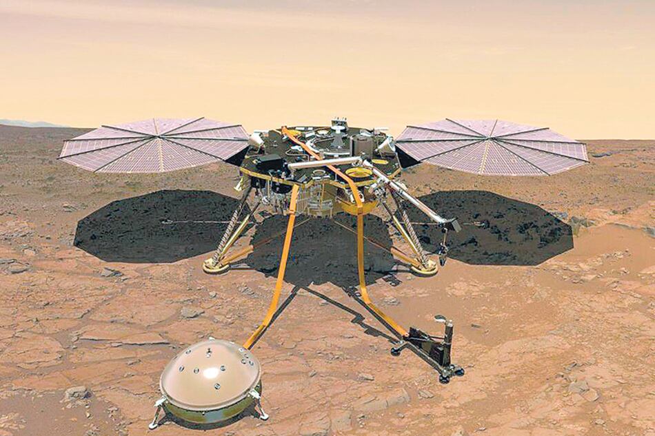 La sonda Mars InSight, de 993 millones de dólares, es la primera capaz de escuchar sismos.