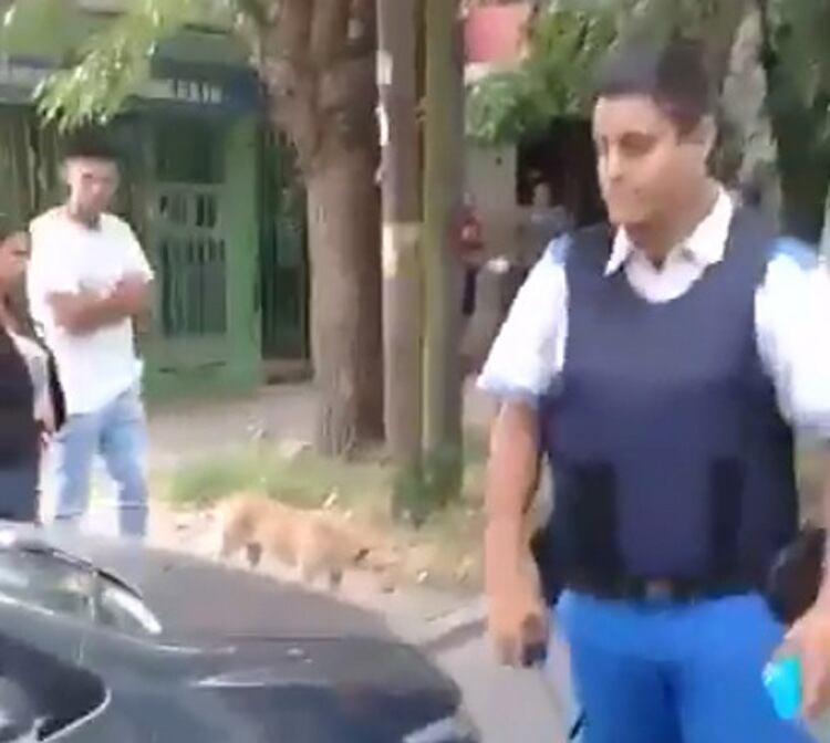 Las víctimas del ataque policial grabaron con sus celulares.