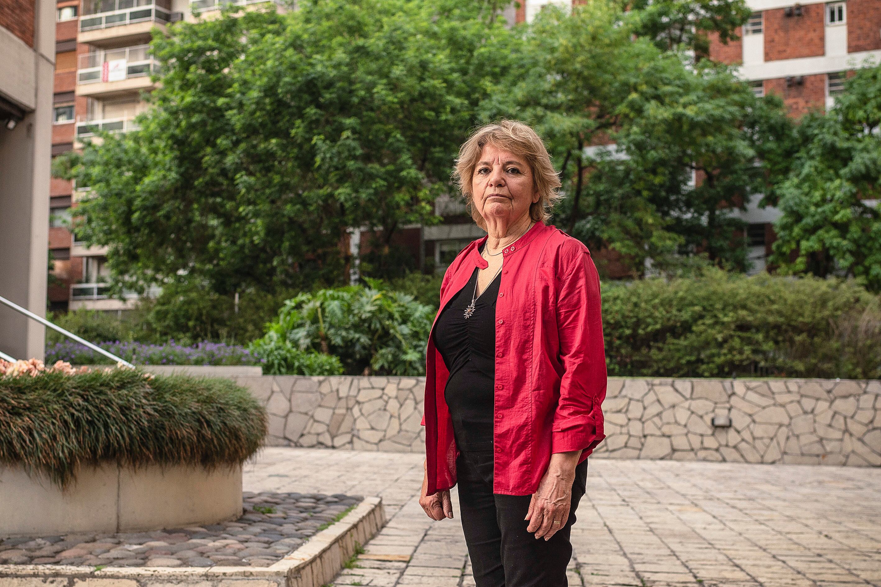 Graciela García Romero reclama justicia por las violaciones que sufrió estando secuestrada en la ESMA.