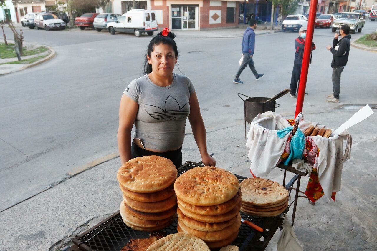 Tortas de grasa, merienda de los más pobres.