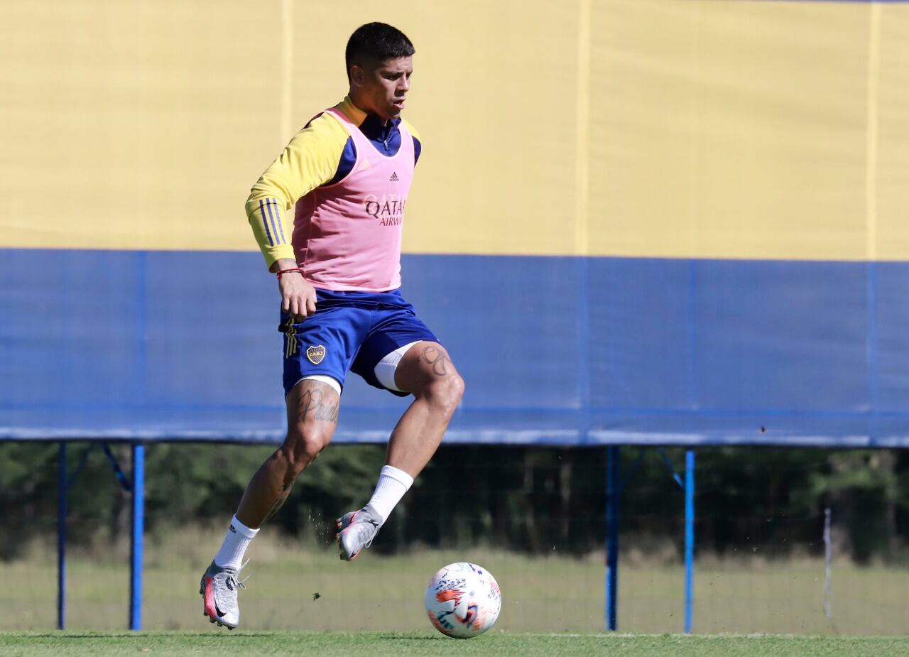 Rojo padeció tres lesiones desde su llegada a Boca