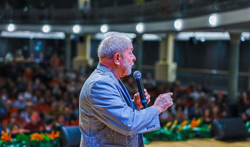 Lula durante uno de sus últimos actos de campaña electoral / Twitter