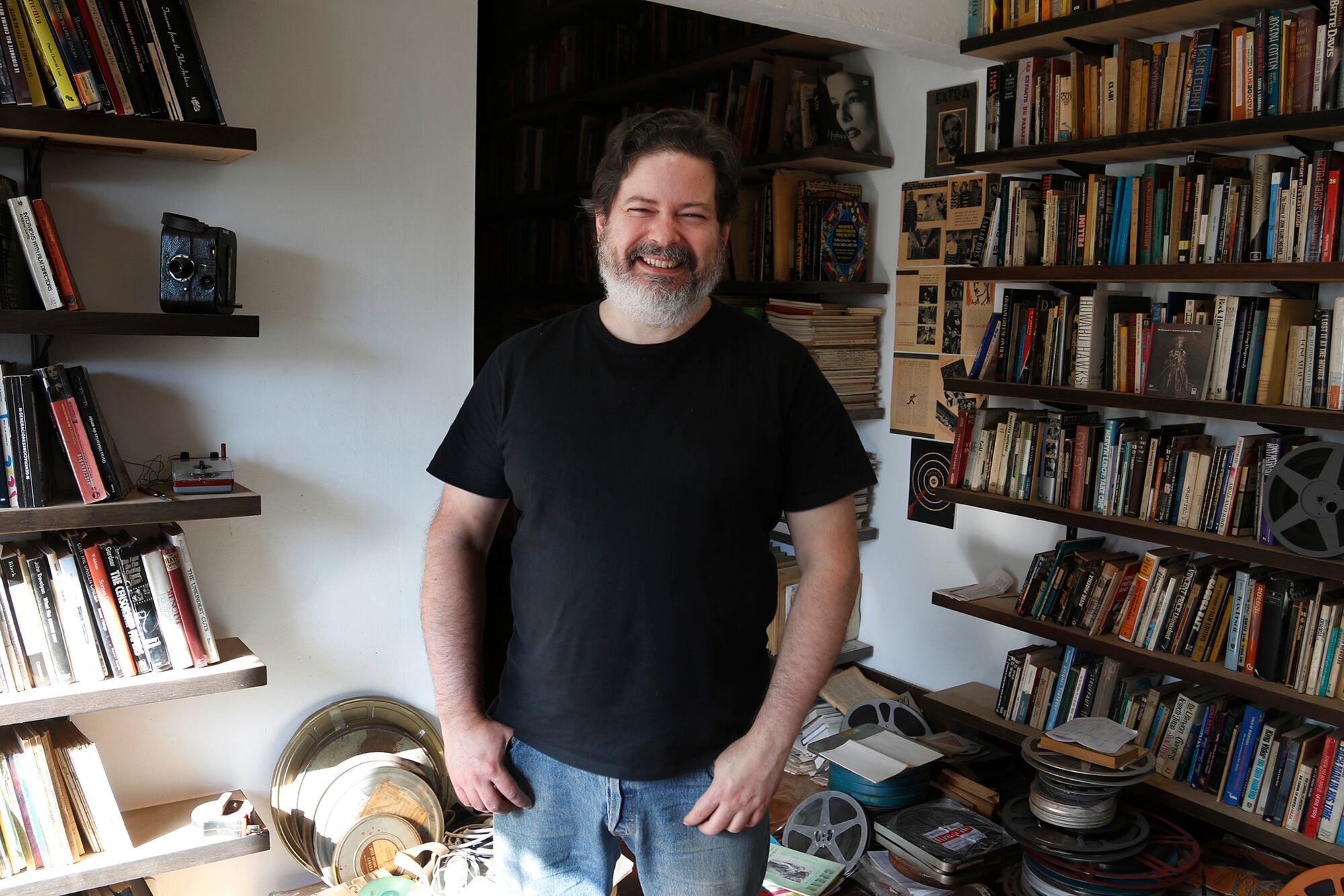 "Hay mucha gente que encuentra películas perdidas, aquí y en todas partes", afirma Peña