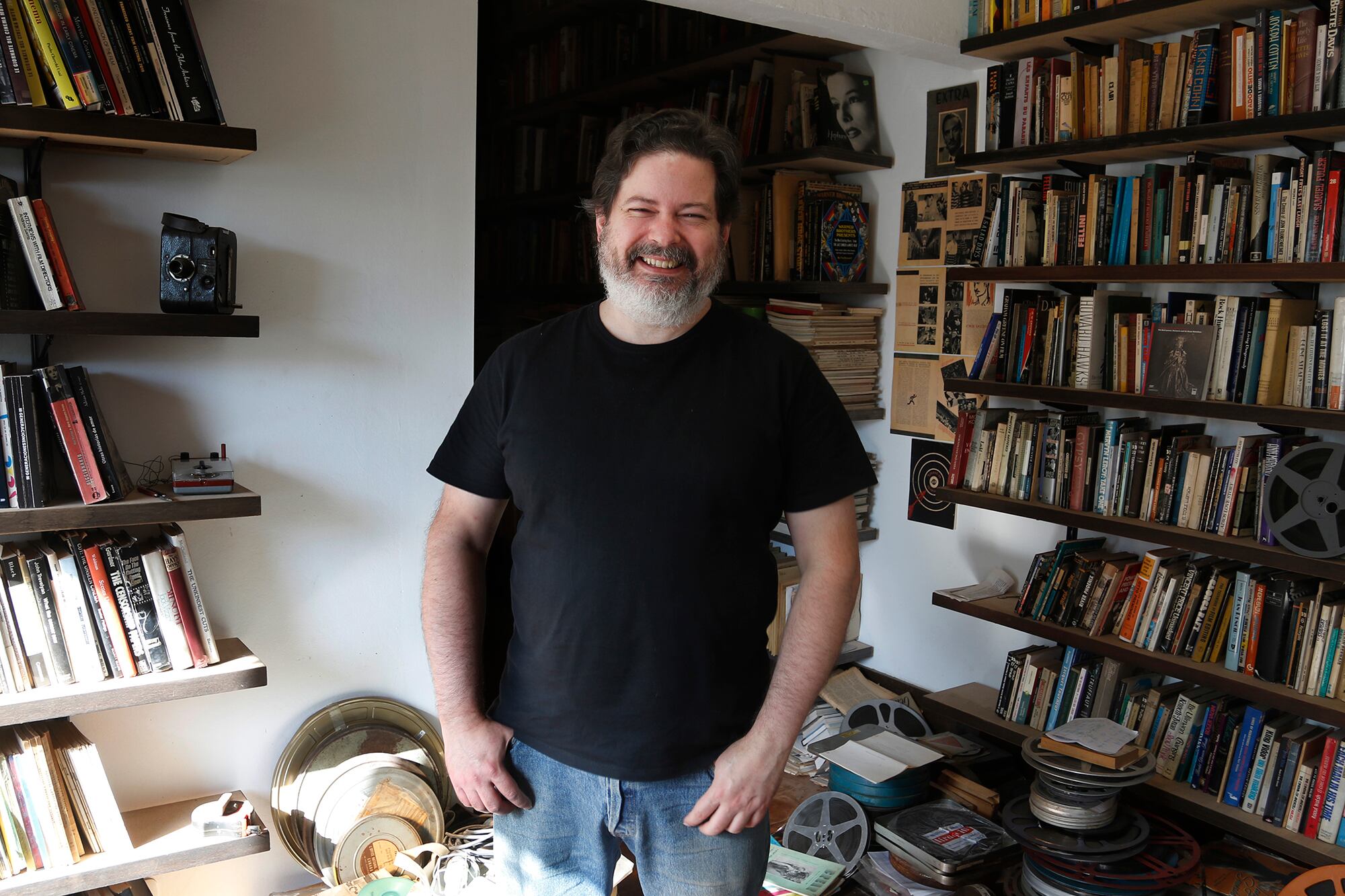 "Hay mucha gente que encuentra películas perdidas, aquí y en todas partes", afirma Peña