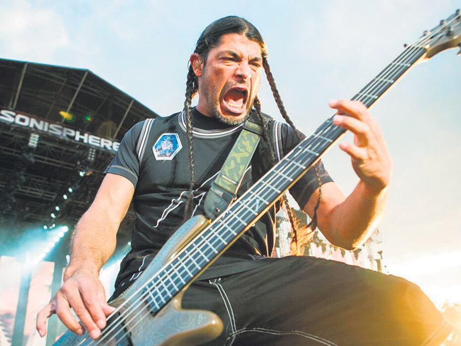 Trujillo llegó a Metallica hace casi quince años, y es un puntal en el sonido de la banda estadounidense.