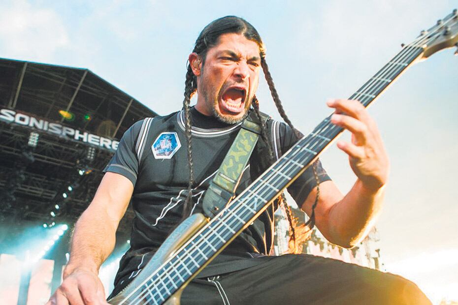 Trujillo llegó a Metallica hace casi quince años, y es un puntal en el sonido de la banda estadounidense.