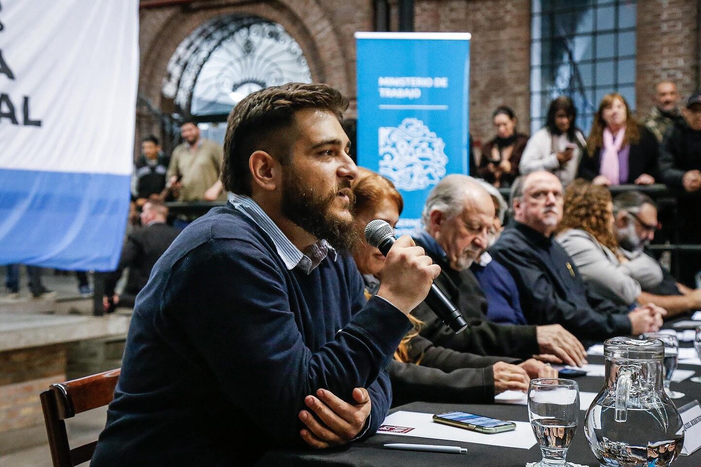 Ezequiel Berrueco, que está a cargo del IPFL, que funciona dentro de la órbita del Ministerio de Trabajo.