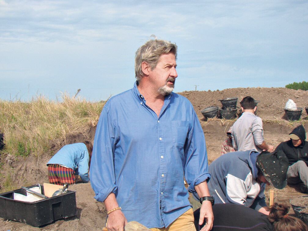 Gustavo Politis, investigador del Conicet y director de un instituto de investigaciones arqueológicas.