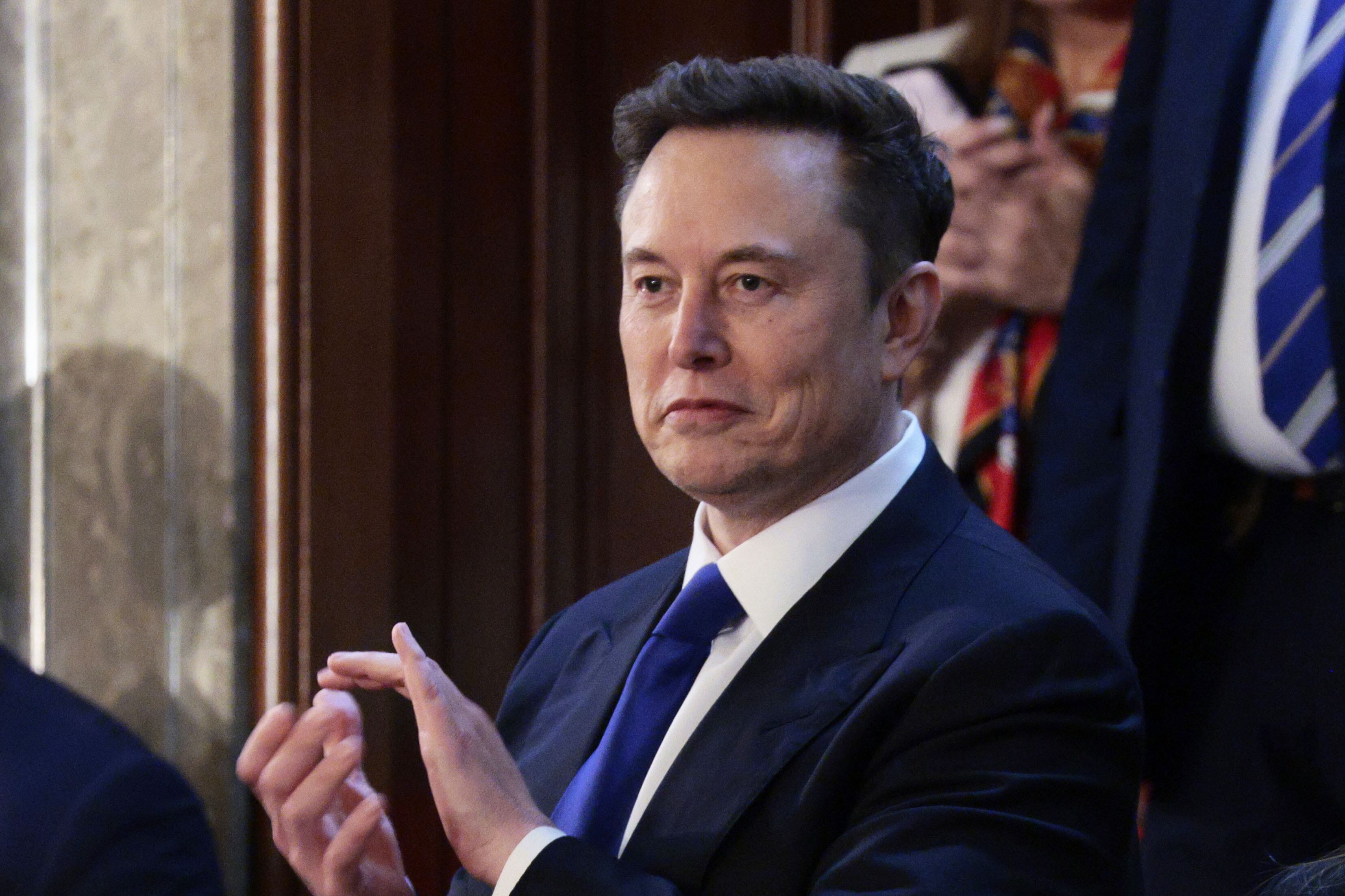 Elon Musk, funcionario y magnate tecnológico.