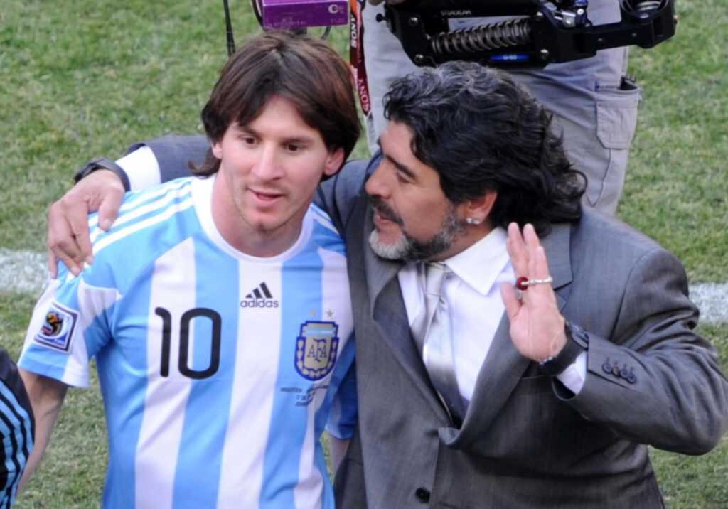 “Siempre me voy a quedar con los mejores recuerdos de él", dijo Messi sobre Diego.