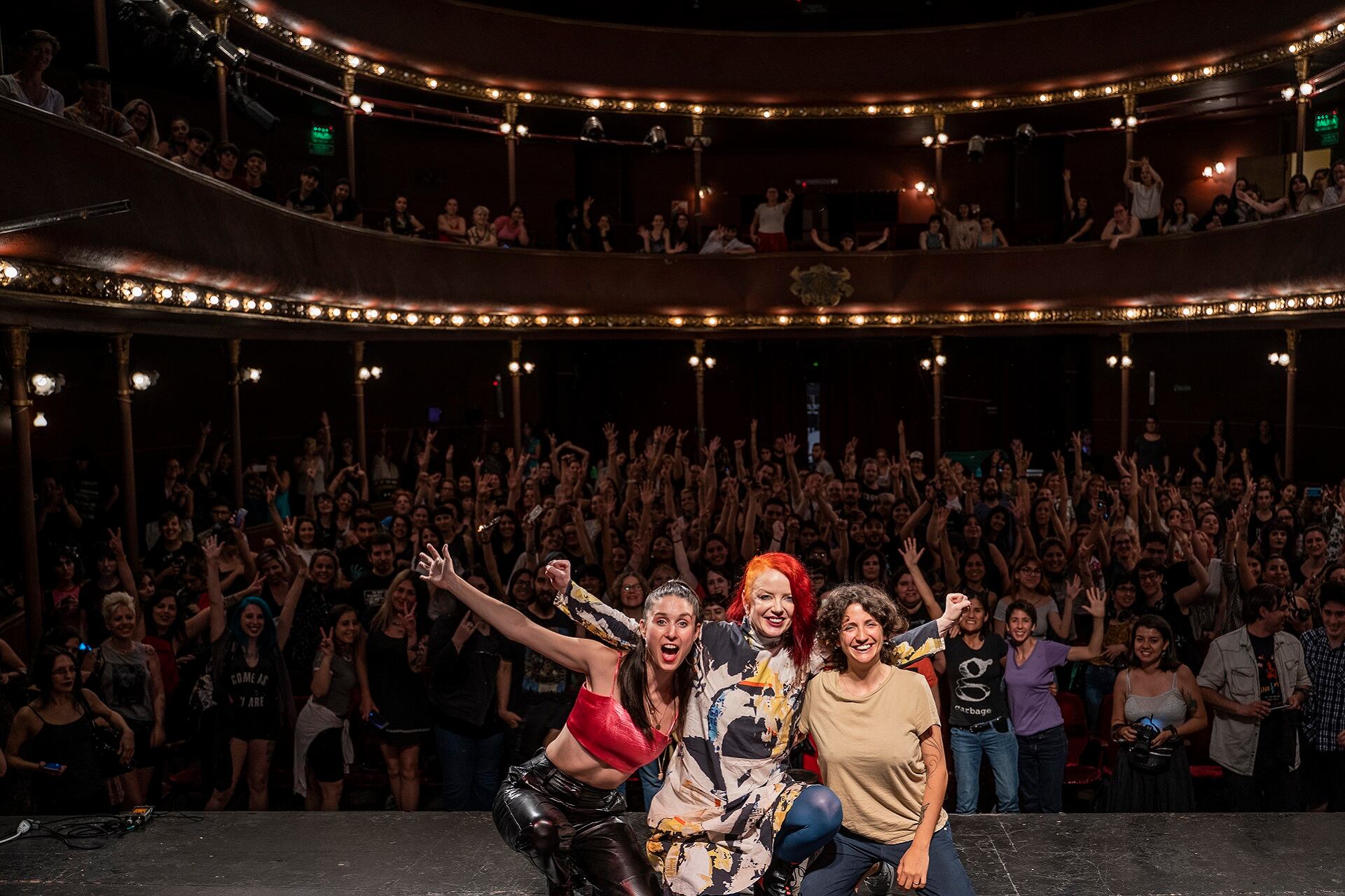 Shirley Manson, Francisca Valenzuela y Barbi Recanati charlaron en el Xirgu. Patti Smith y su hija pasaron por el CCK.