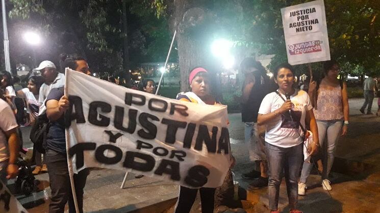 Marcha por Agustina Nieto
