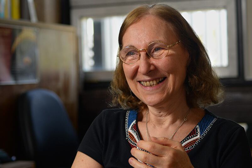 La matemática argentina Alicia Dickenstein
