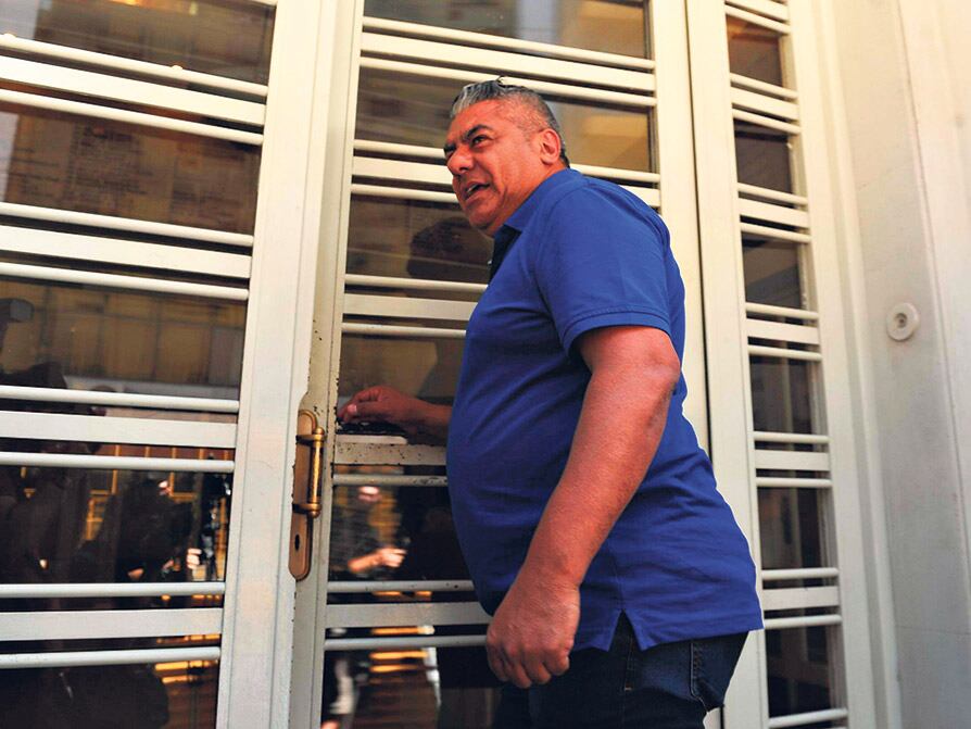 Claudio Tapia fue uno de los directivos que estuvo ayer en la AFA.