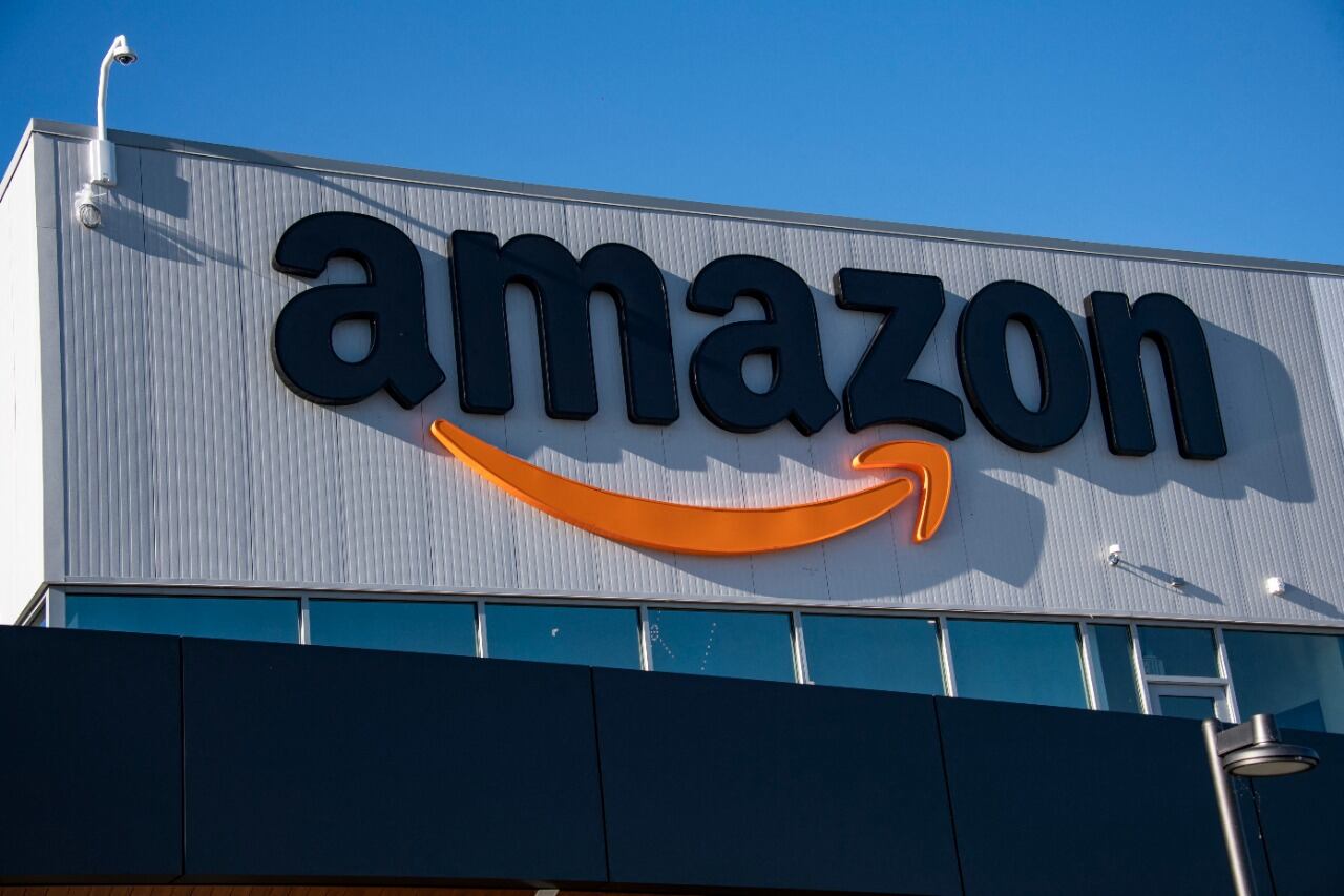 Las acciones de Amazon vienen en caída en Wall Street.