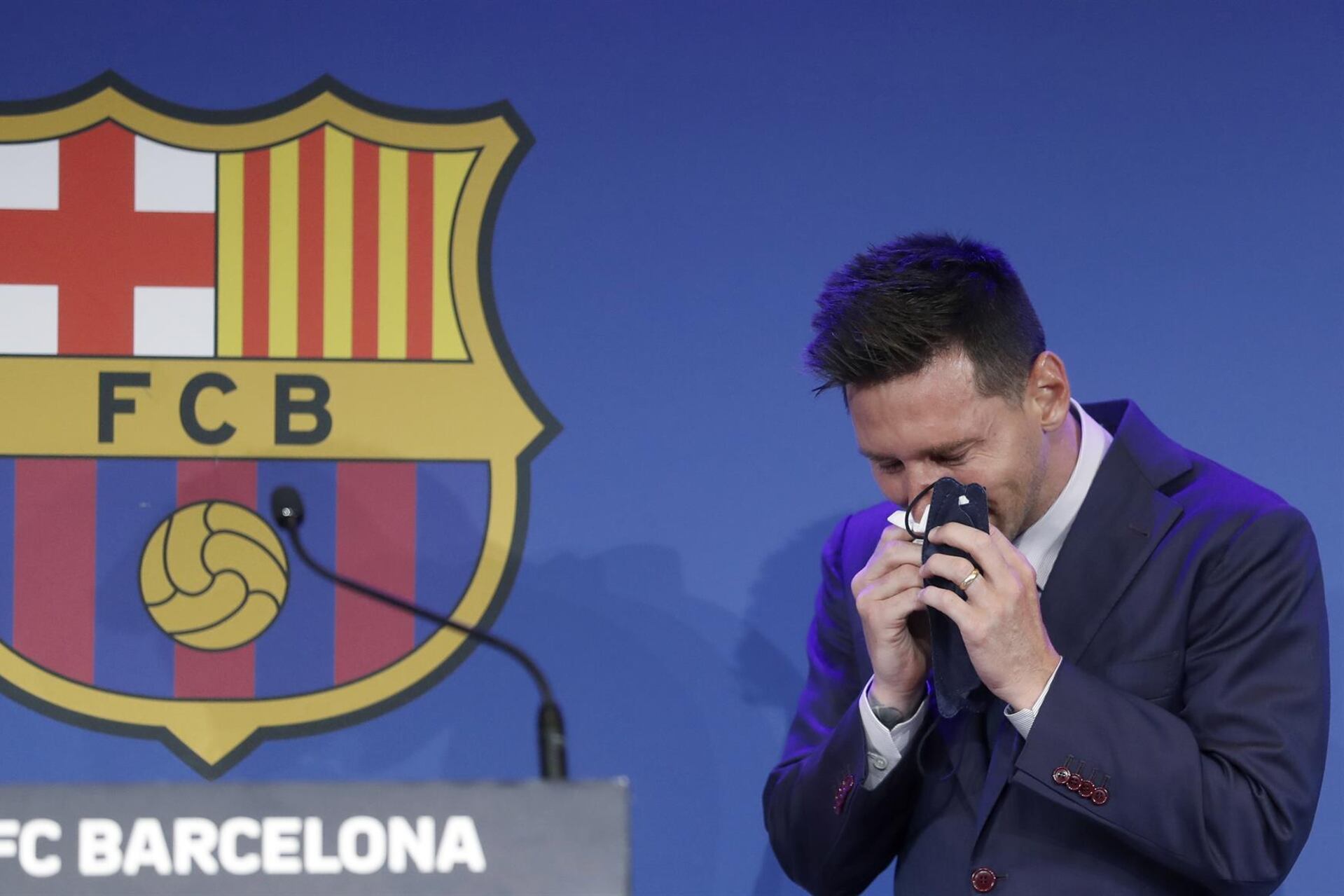 Messi contó que tras el comunicado del Barcelona, él y su familia estaban "ansiosos por la incertidumbre de lo que iba a pasar".