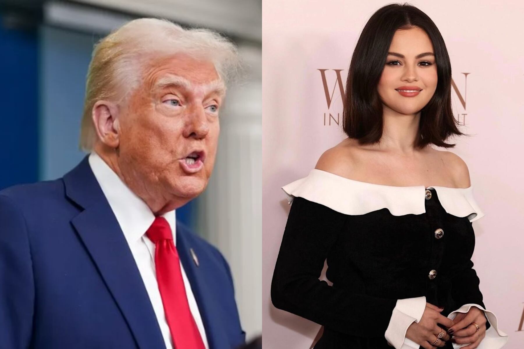 En las imágenes, se observan a estas mujeres con sus declaraciones y duras críticas a la nominada al EMMY, quien fue tildada de "creadora de una artimaña"