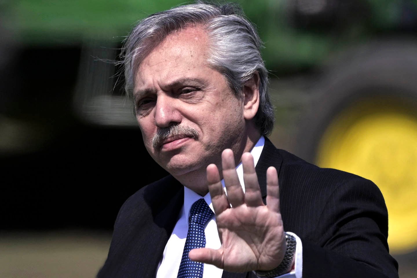 El Presidente Alberto Fernández.