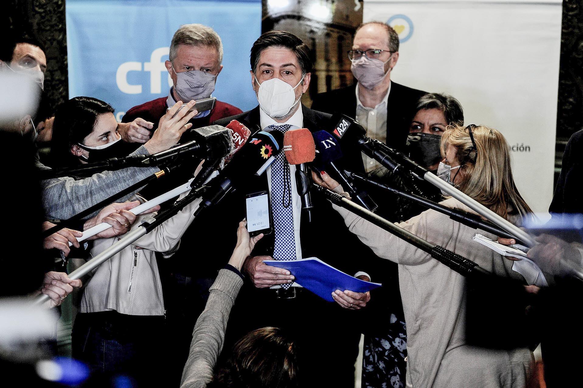 El ministro de Educación, Nicolás Trotta, presidió una nueva reunión del Consejo Federal en el Palacio Sarmiento.
