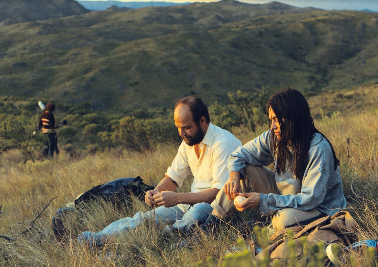 Daniel Elías y Margarita Molfino en "Los delincuentes"