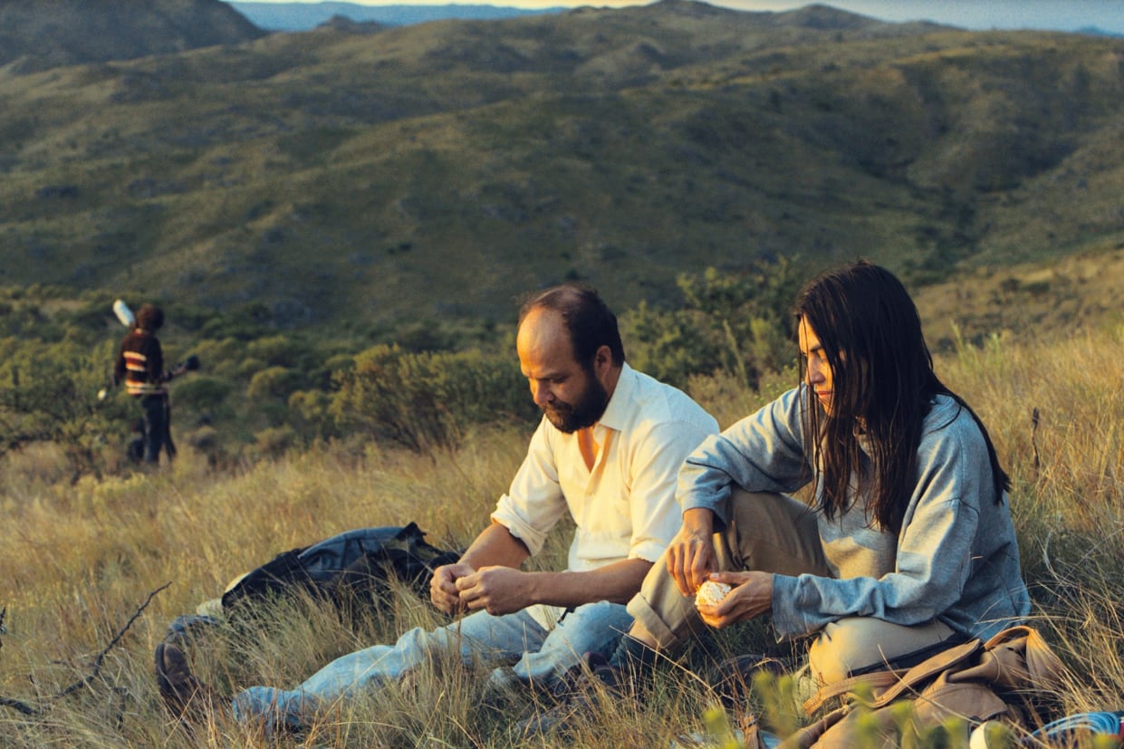 Daniel Elías y Margarita Molfino en "Los delincuentes"