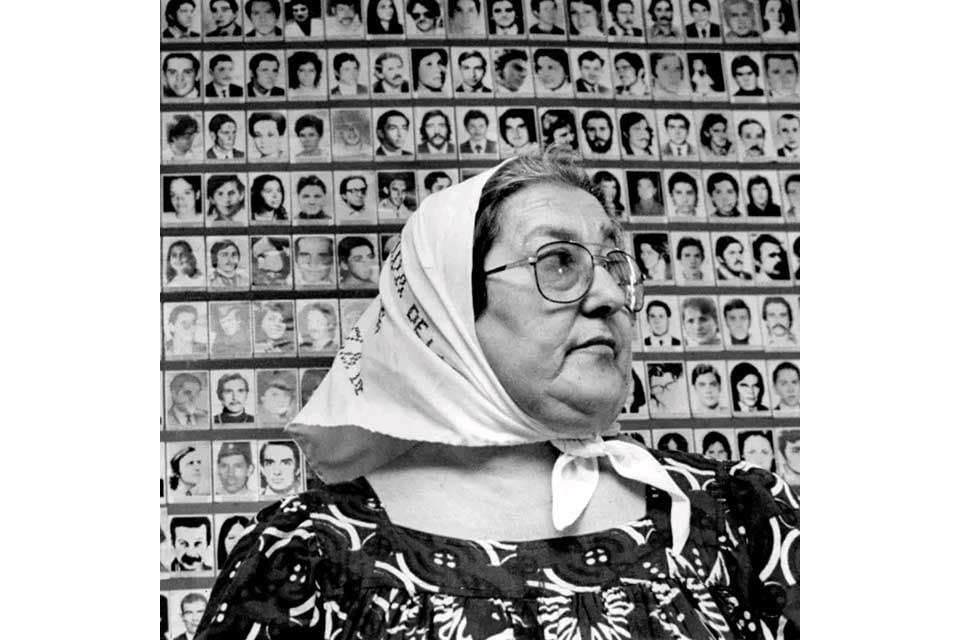 Hebe María Pastor de Bonafini. 