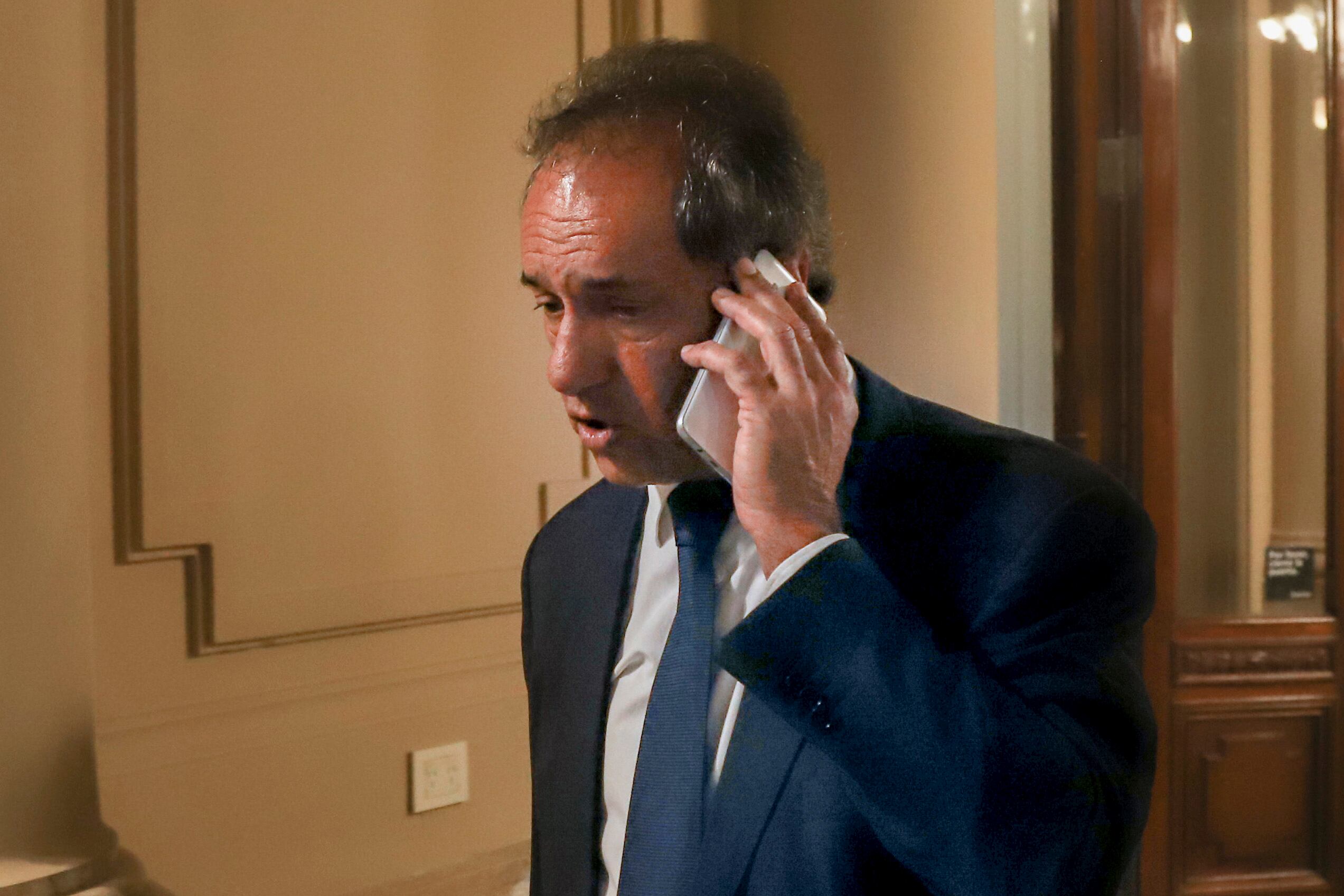 El embajador Daniel Scioli.